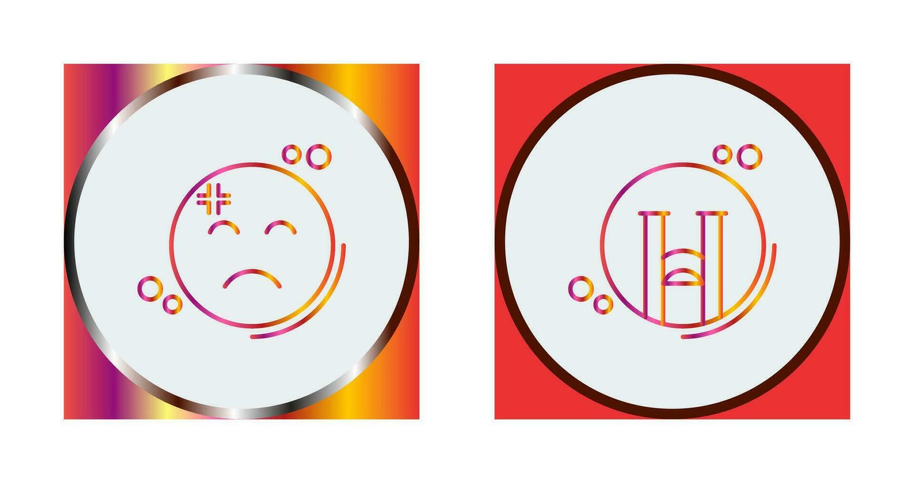 Dissapointment and Crying Icon vector