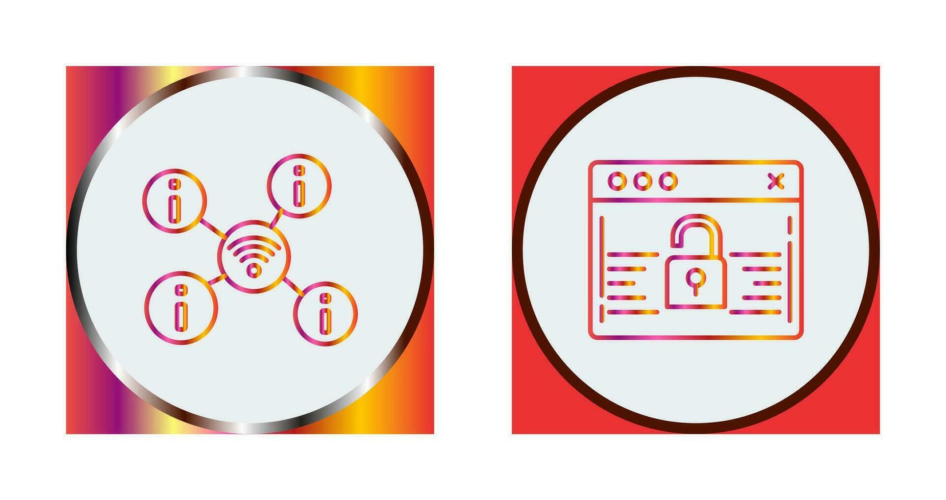 wifi and password Icon vector