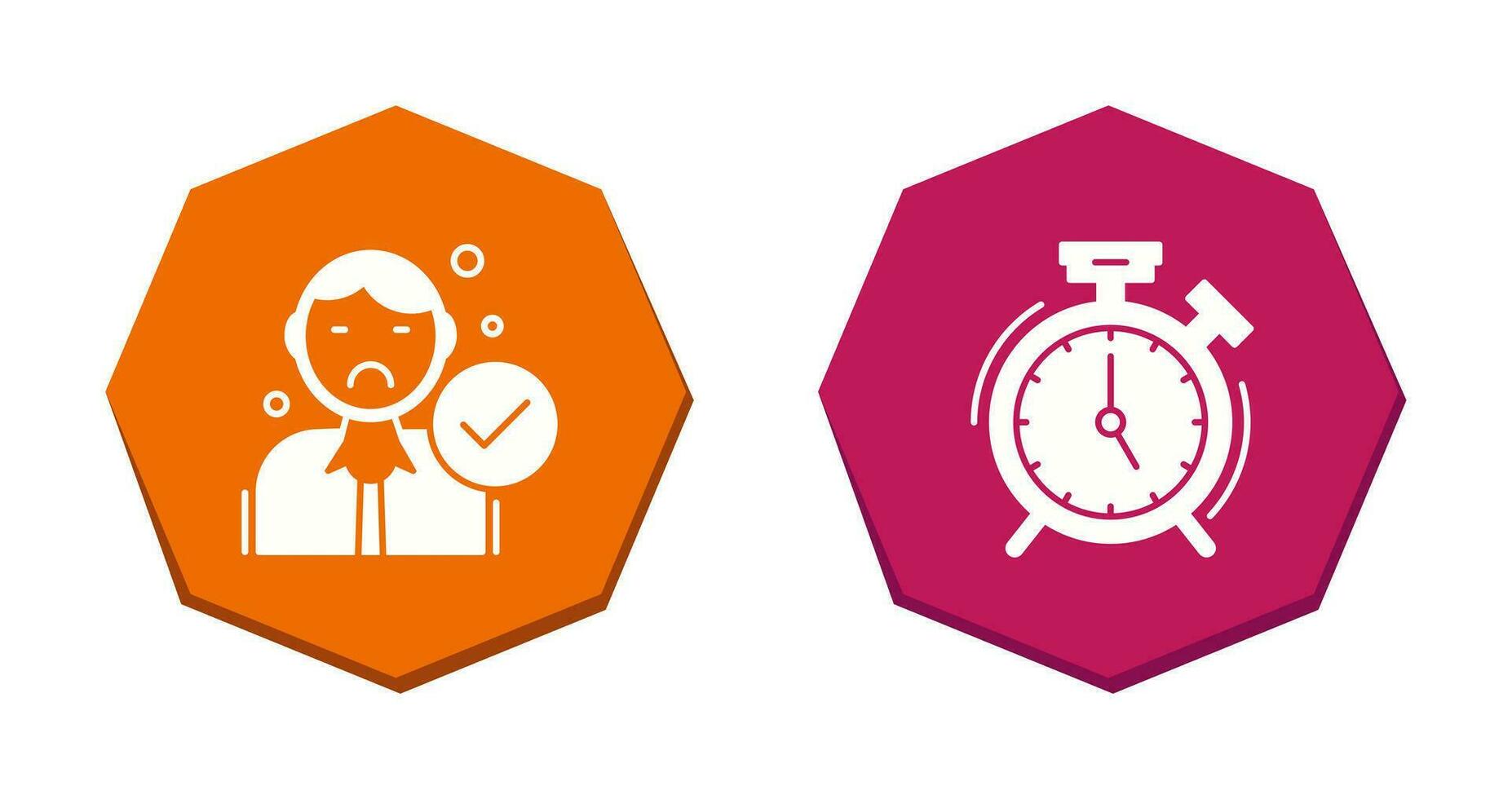 Rejected and Alarm Clock Icon 32890866 Vector Art at Vecteezy