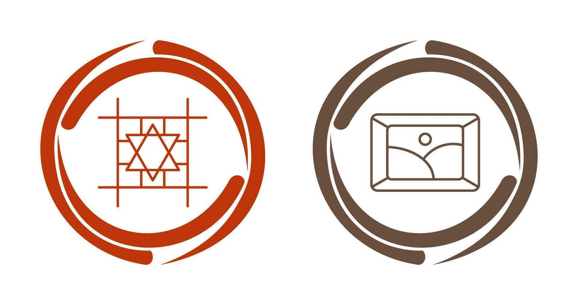 Logo Design and frame Icon vector