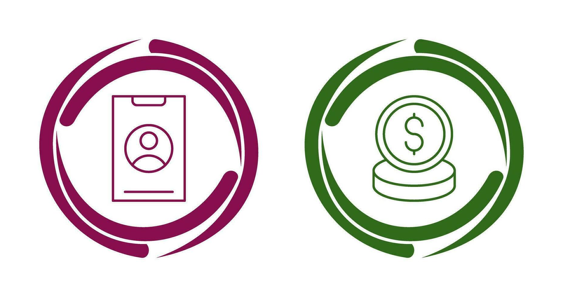 Smart Phone and Money Icon vector