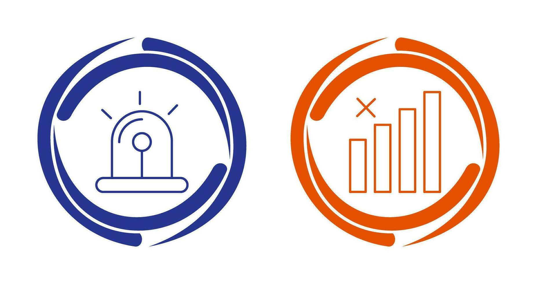 Sire and Block Icon vector