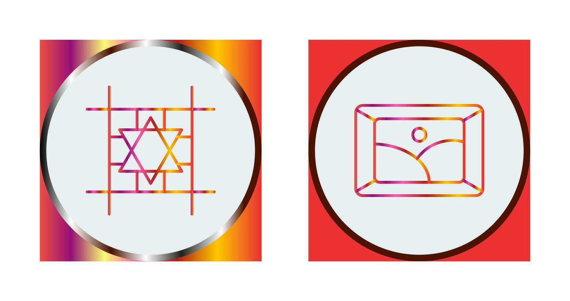 Logo Design and frame Icon vector