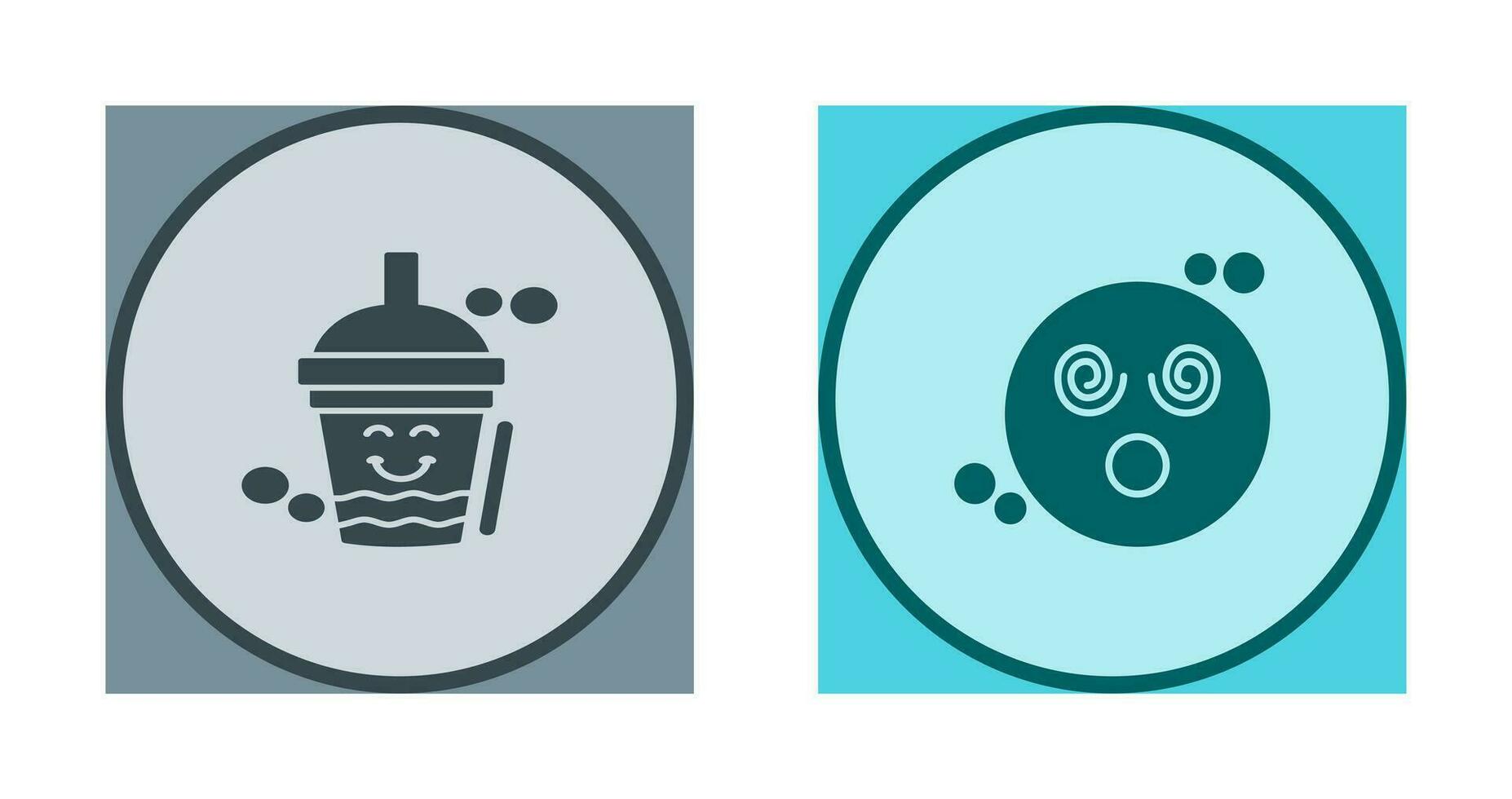 Drink and Dizzy Icon vector