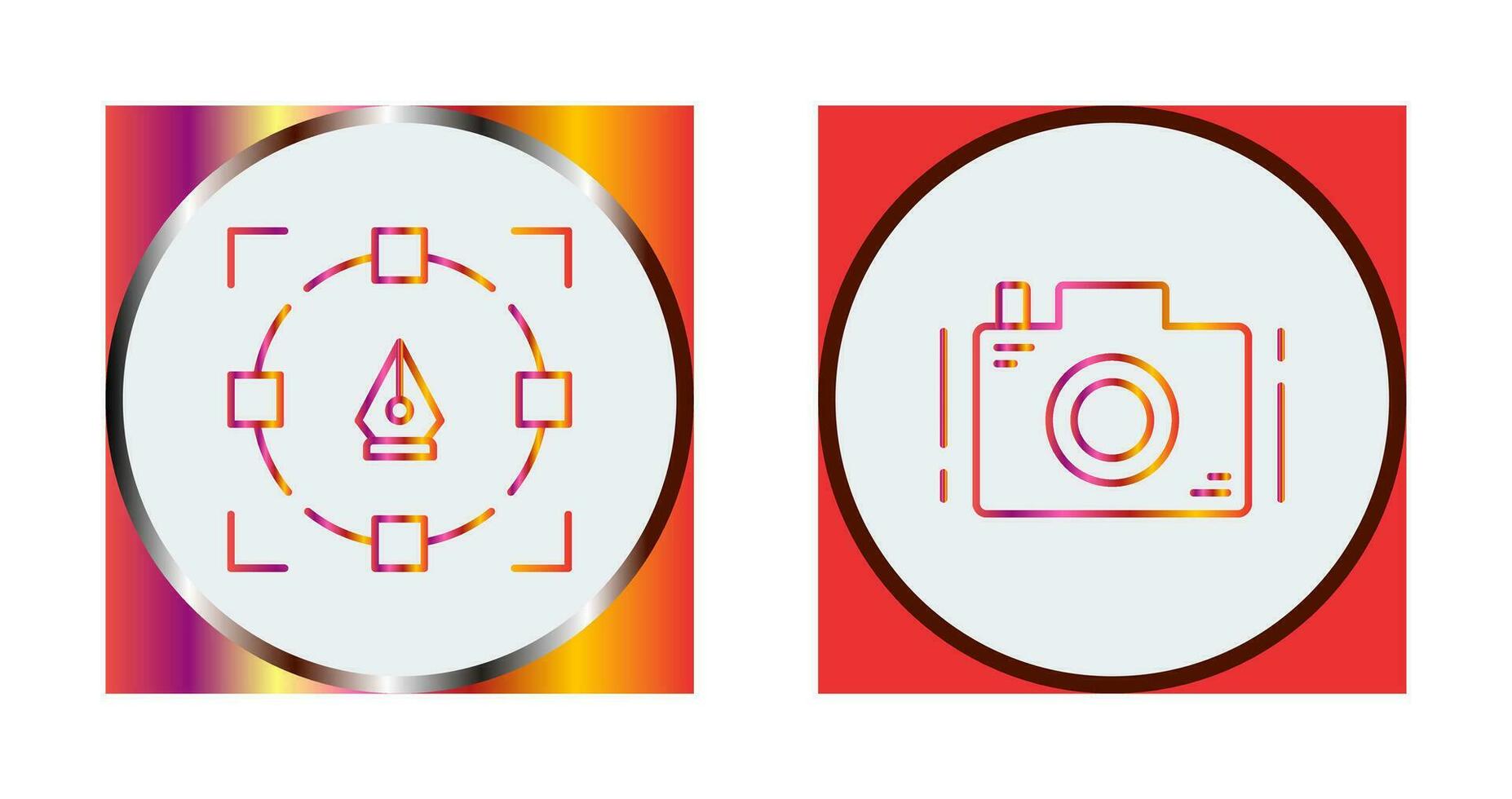 Camera and vector Icon