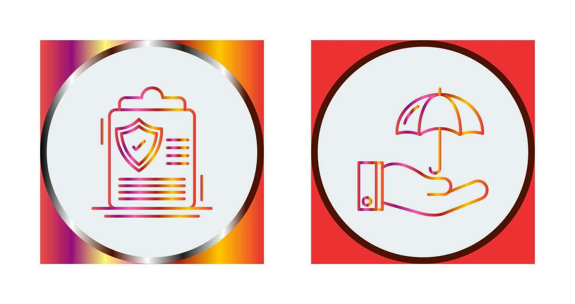 Policy and Protection Icon vector
