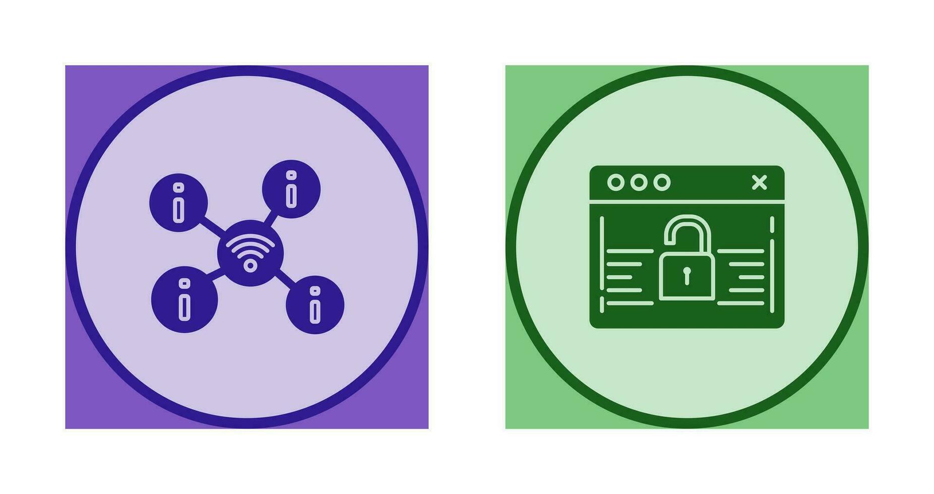 wifi and password Icon vector