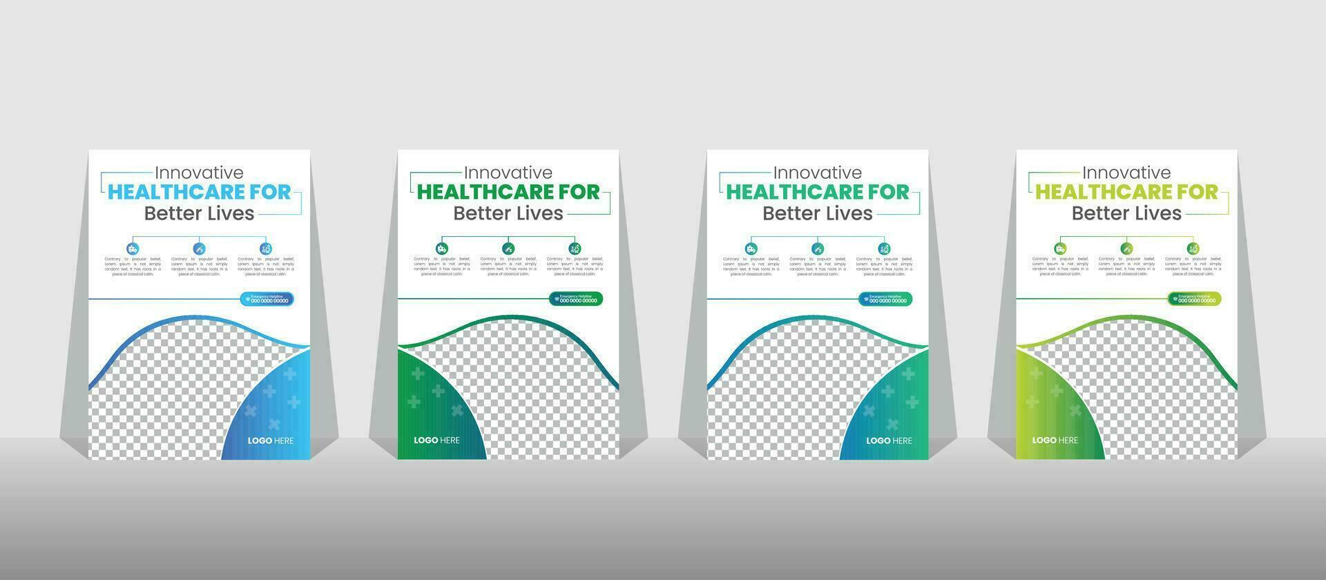 Health Care Medical Flyer. A4 size with bleed, vector design for Brochure, AnnualReport, Magazine, Poster, Corporate Presentation,  Best Medical Service flyer and poster template design.