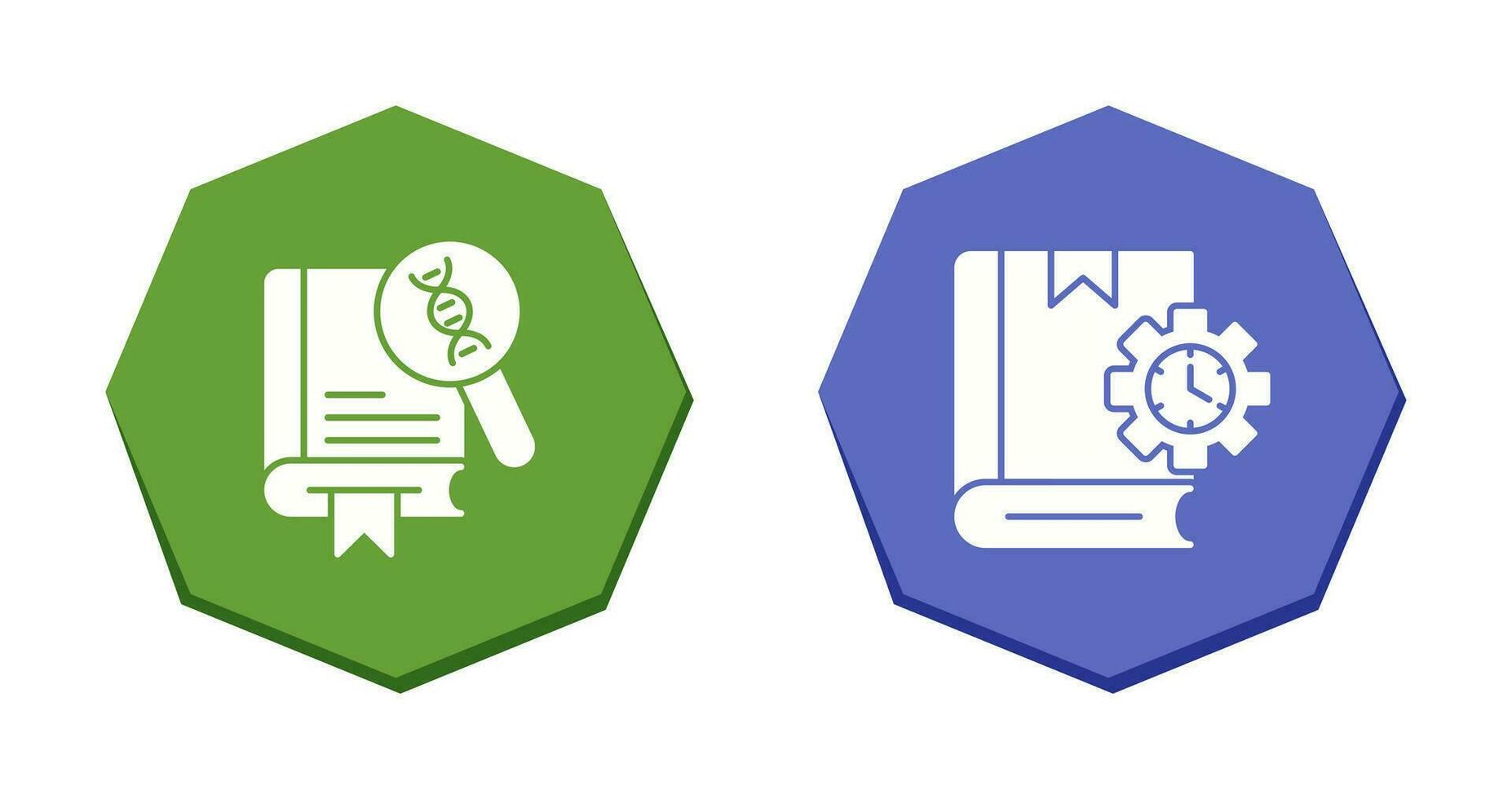 Genetics and Duration Icon vector
