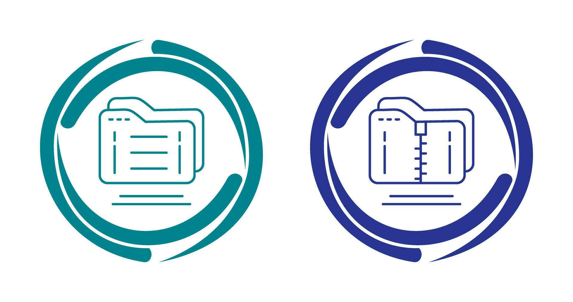 Folder and Compressed Icon 32893281 Vector Art at Vecteezy