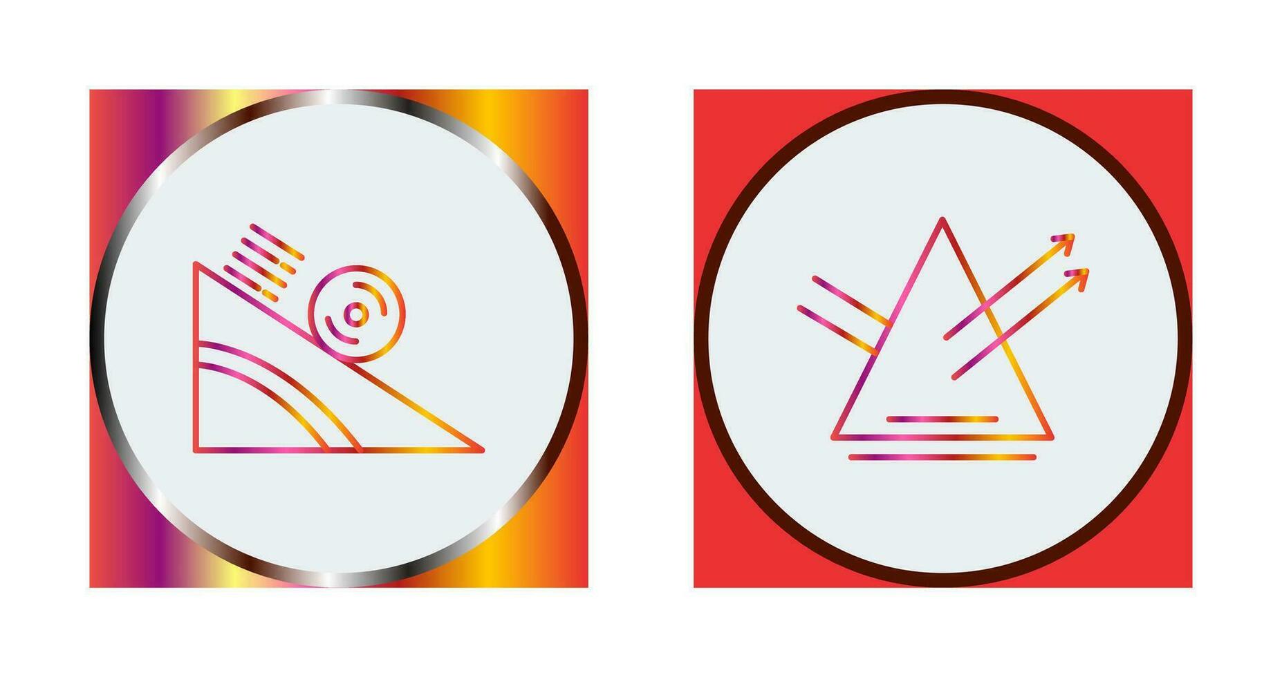 Rolling and Reflection Icon vector