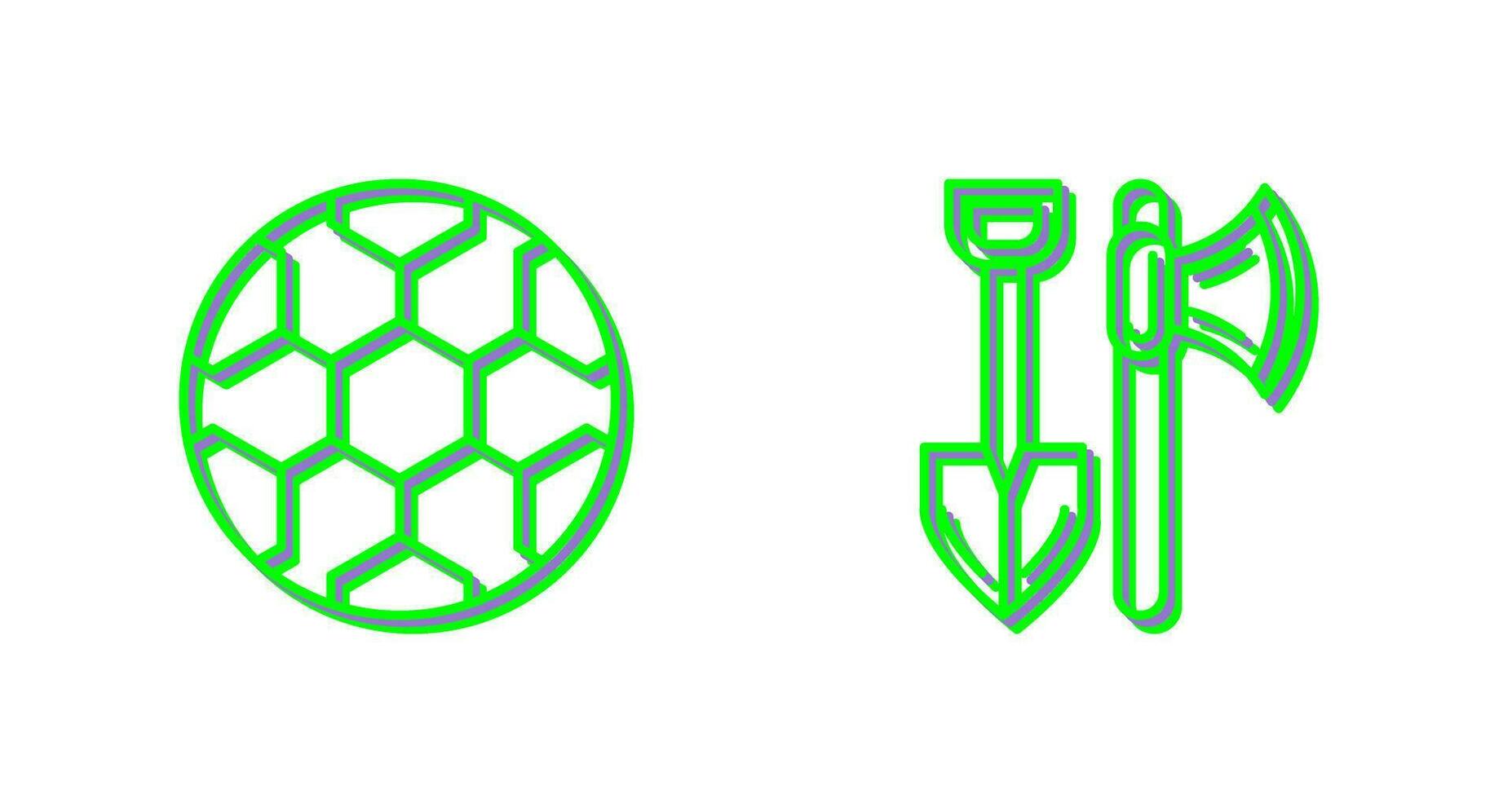 Soccer and Tools Icon vector