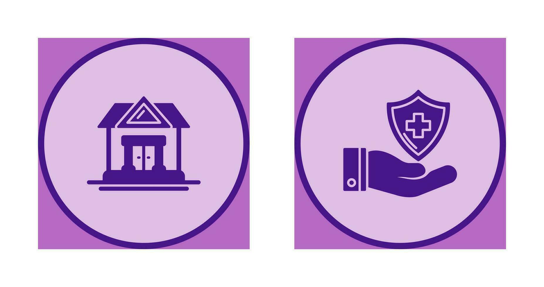 House and protection Icon vector