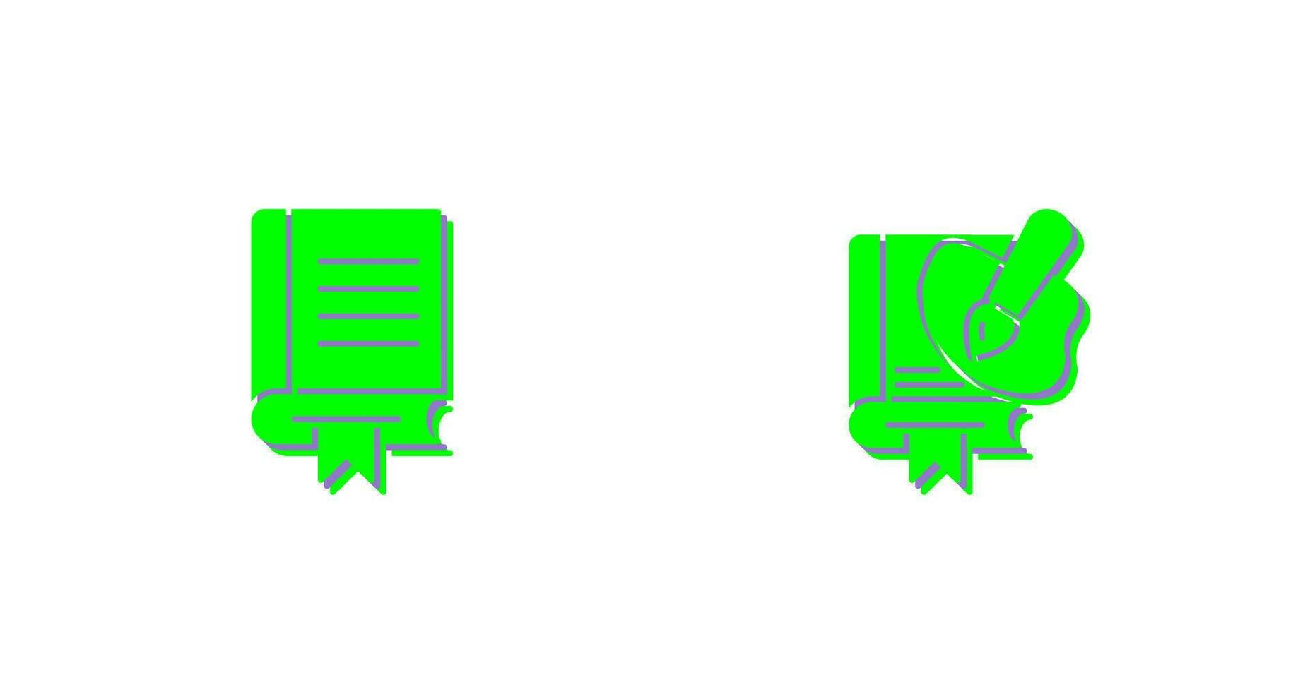 Book and Arts Icon vector