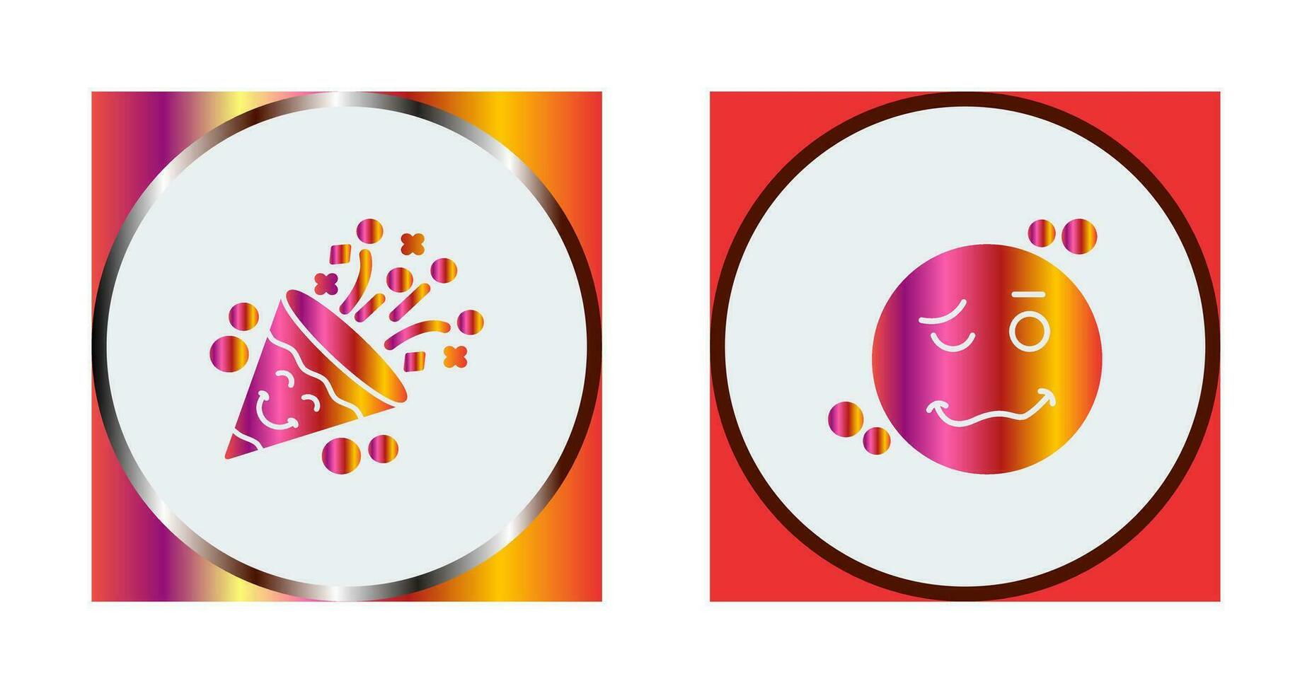 Drunk and Poppers Icon vector