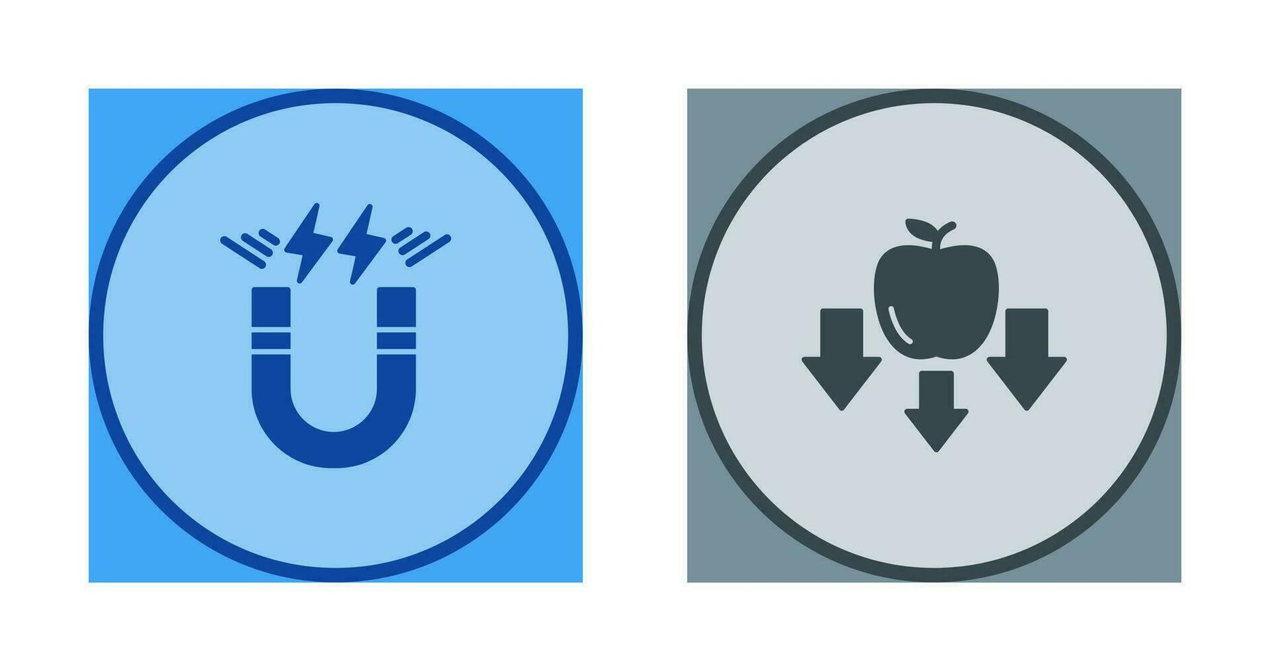 Energy and Gravity Icon vector