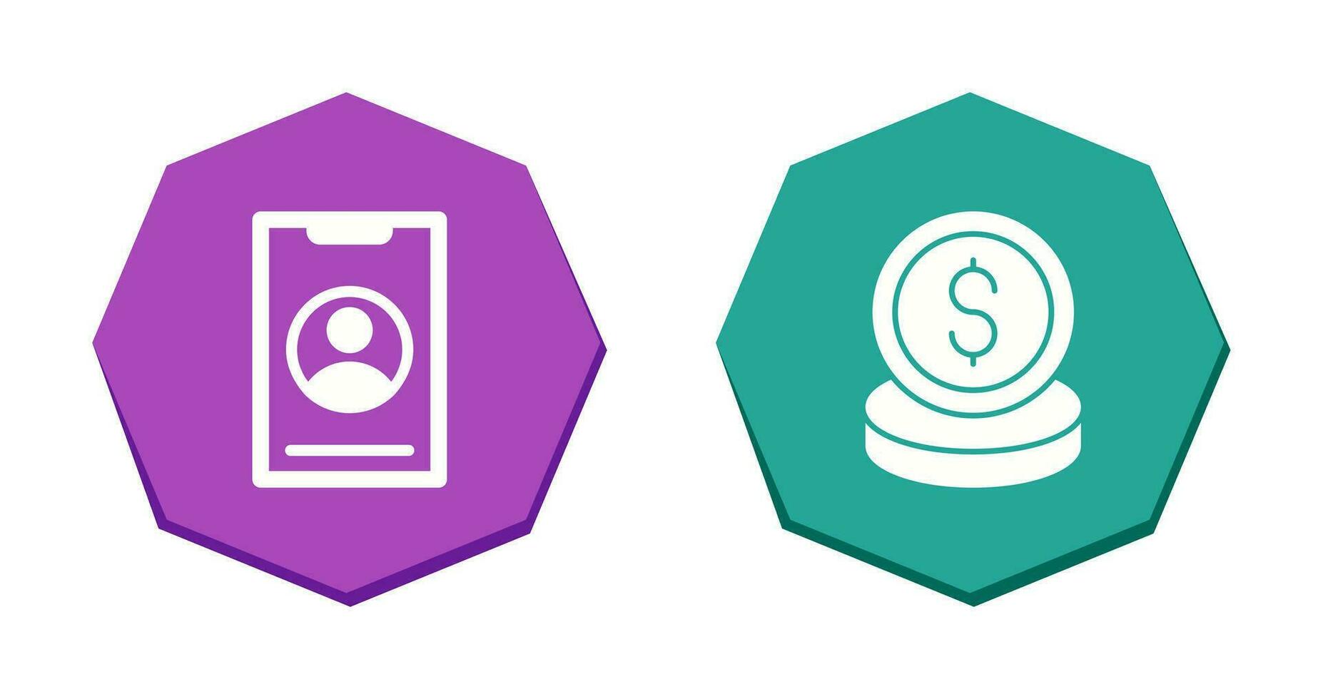 Smart Phone and Money Icon vector