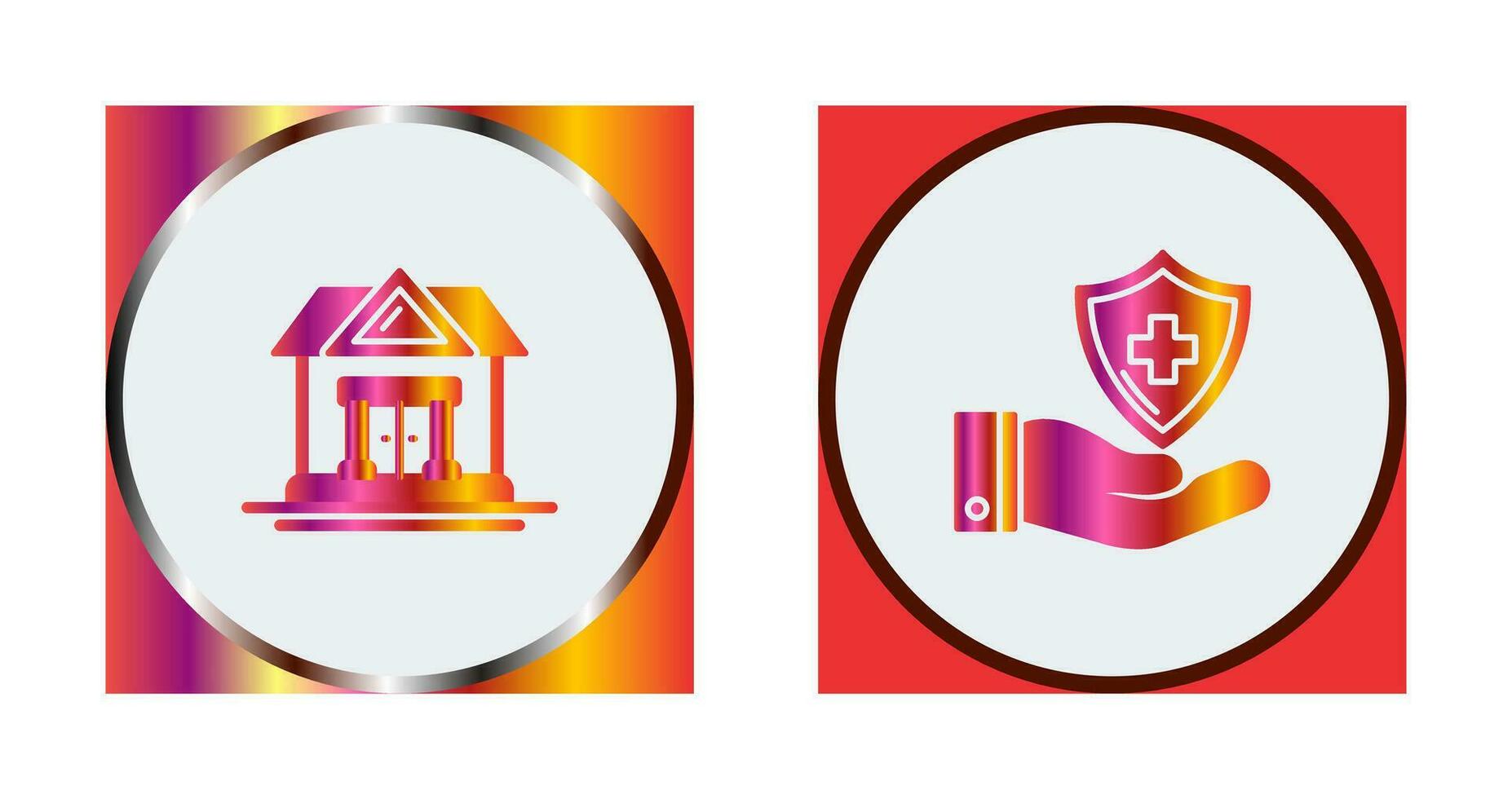 House and protection Icon vector