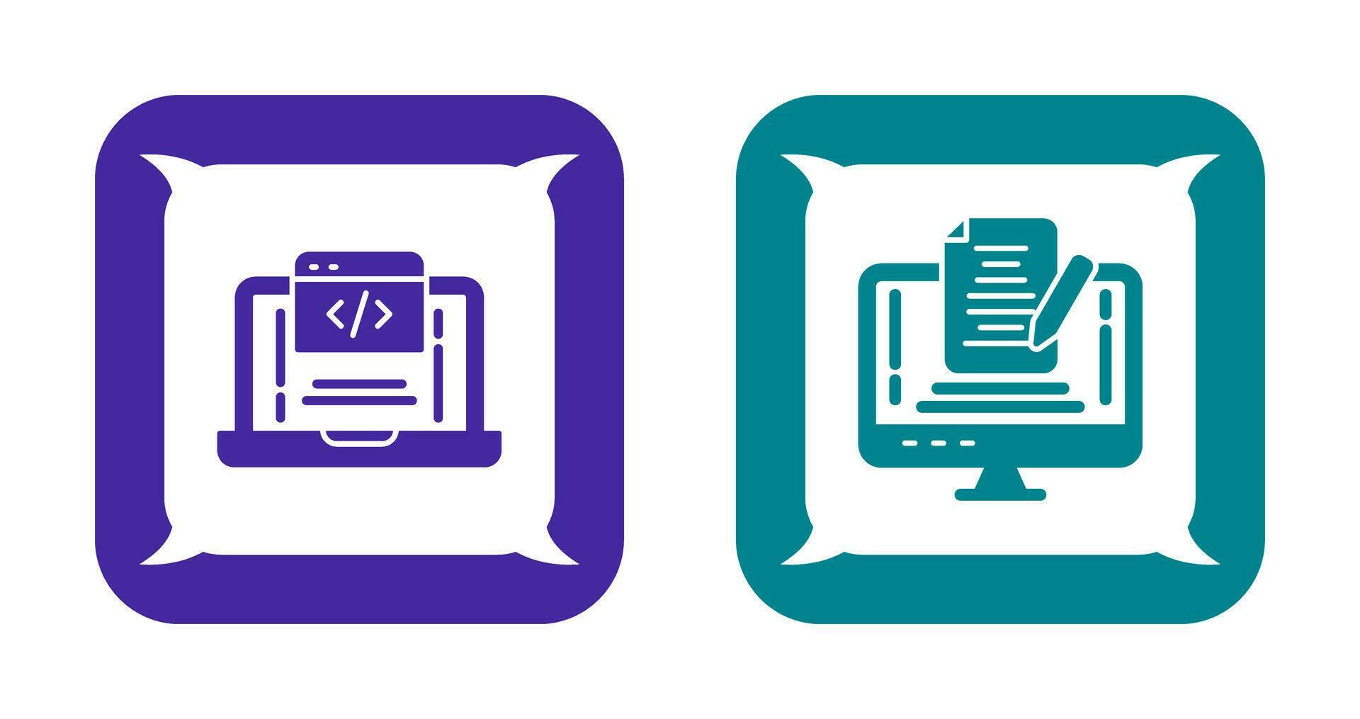 Coding and Note Icon 32896367 Vector Art at Vecteezy