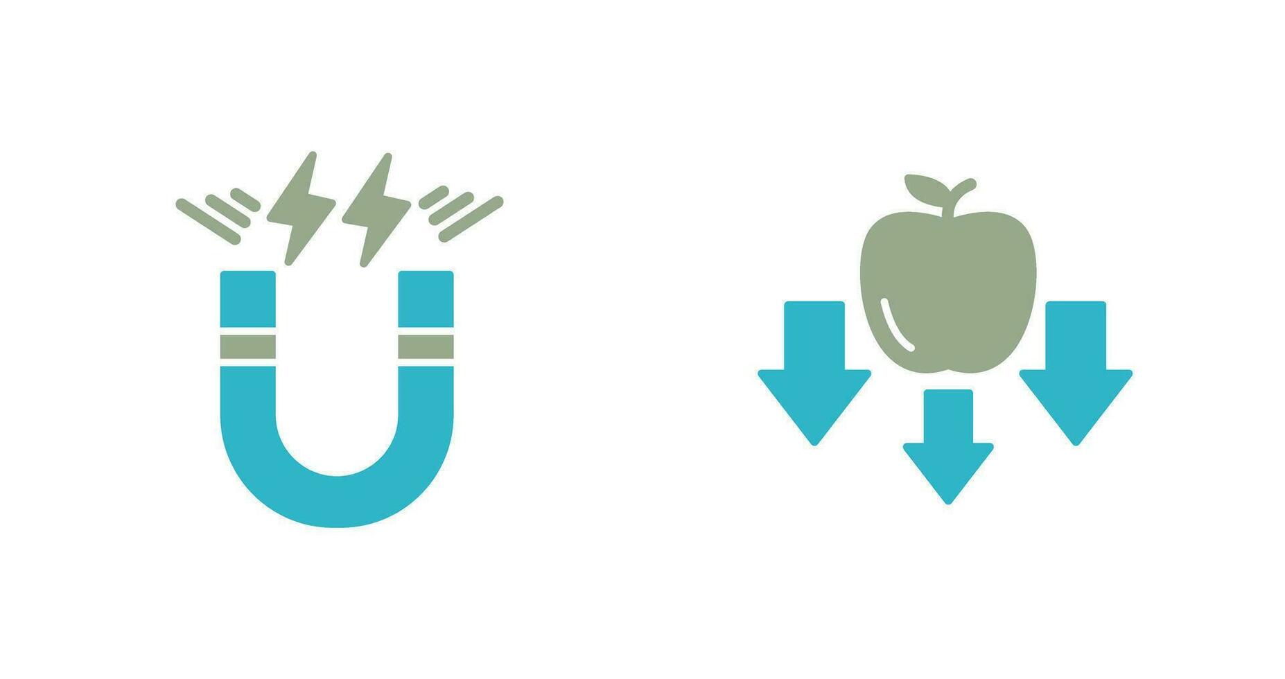 Energy and Gravity Icon vector