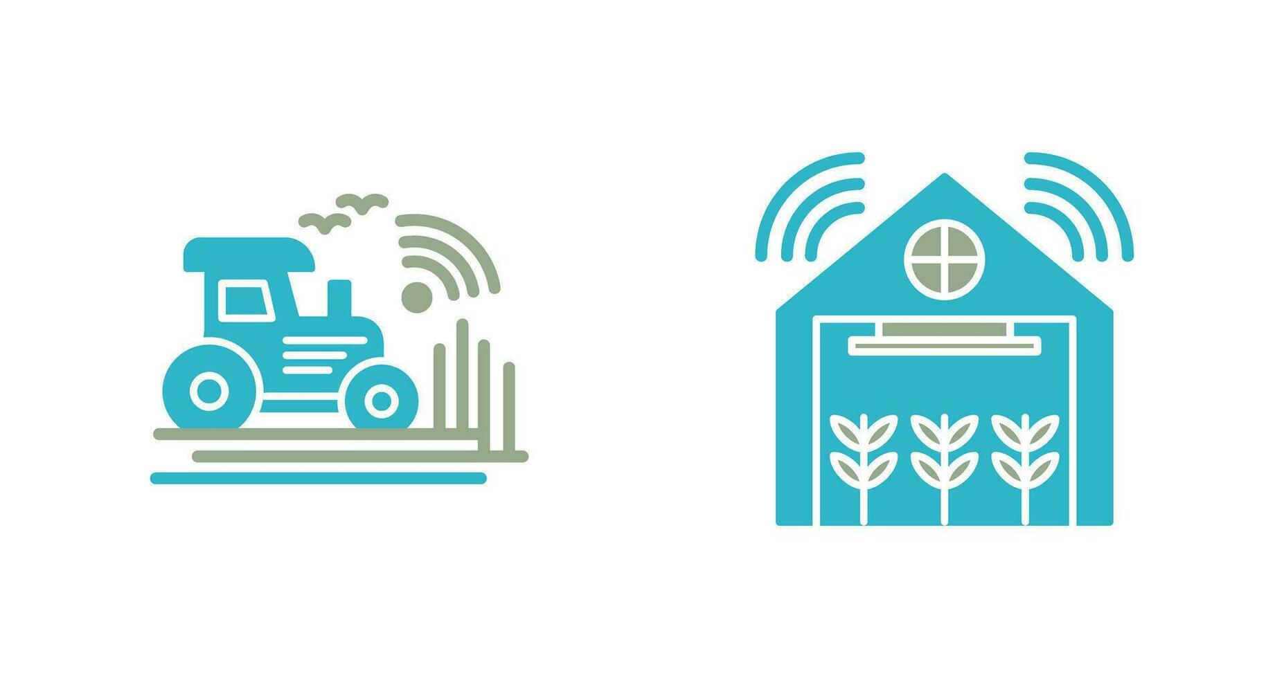 Cultivation and Warehouse Icon vector