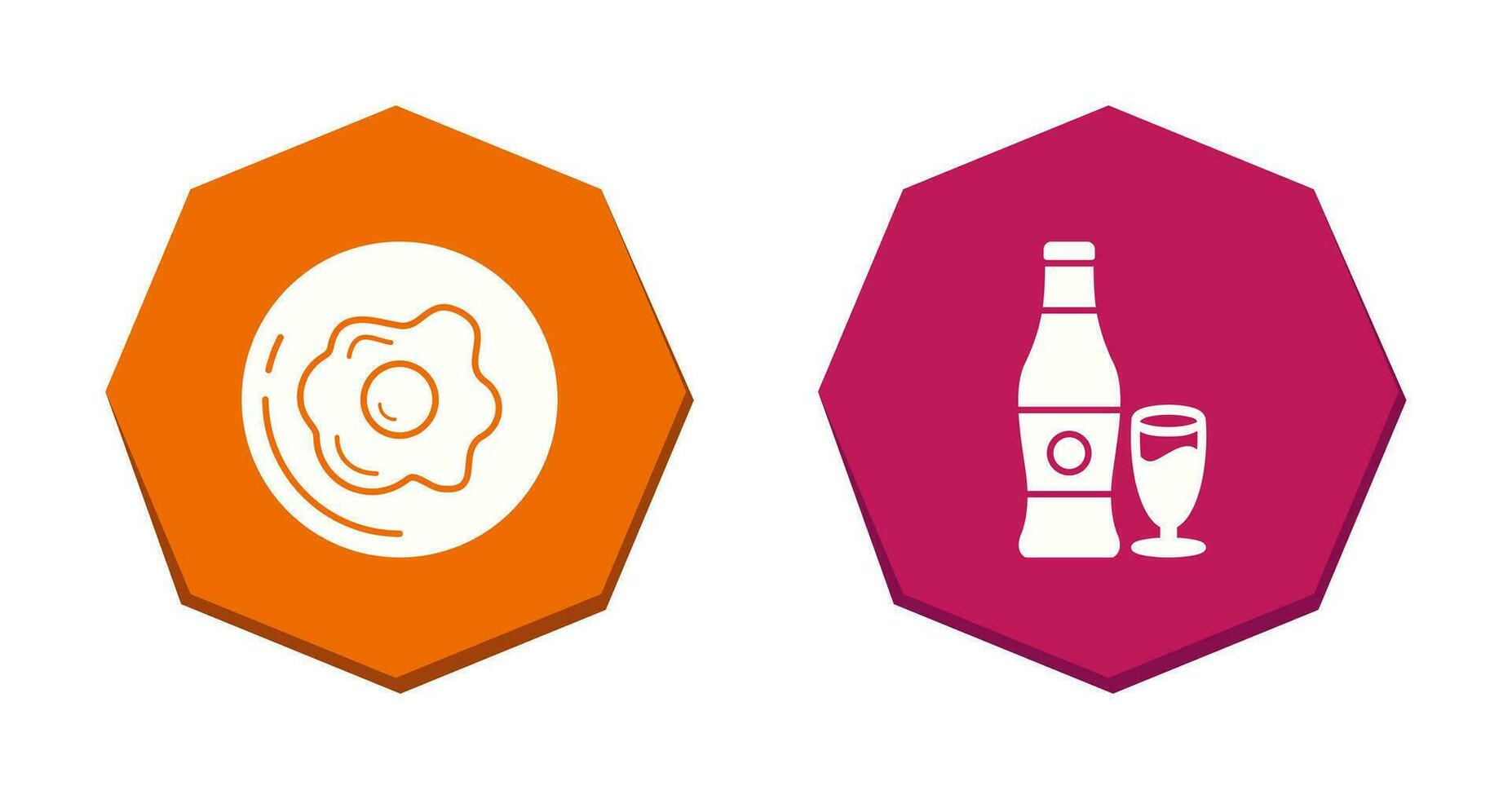 Breakfast and Bear Icon vector