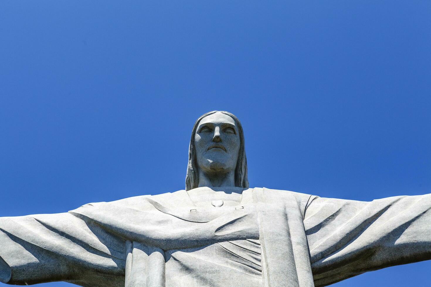 Christo Redentor statue of Jesus Christ in Rio de Janeiro, Brazil, South America photo