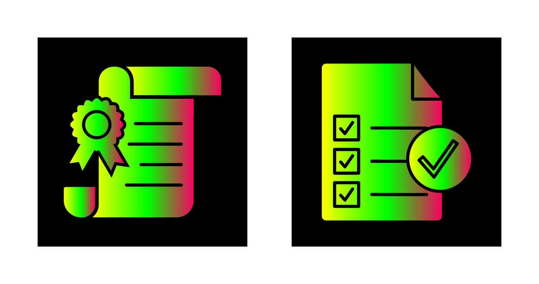 Legal Paper Approal Icon vector