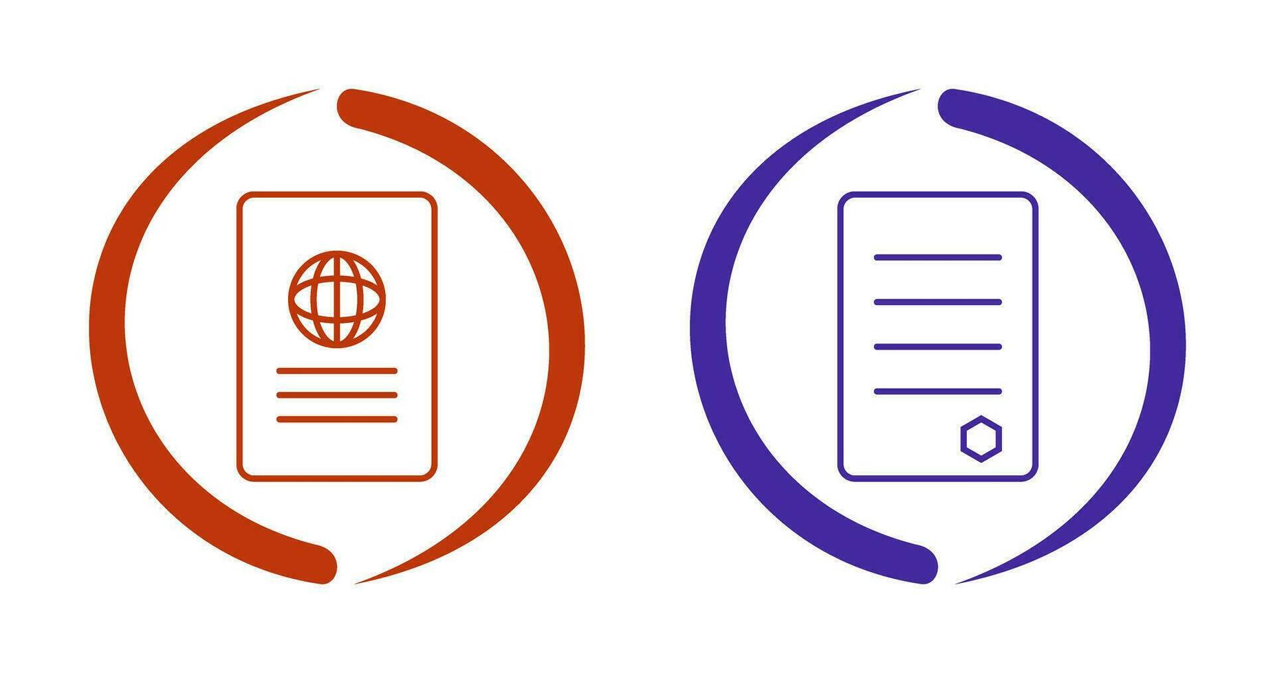 global report and reports Icon vector