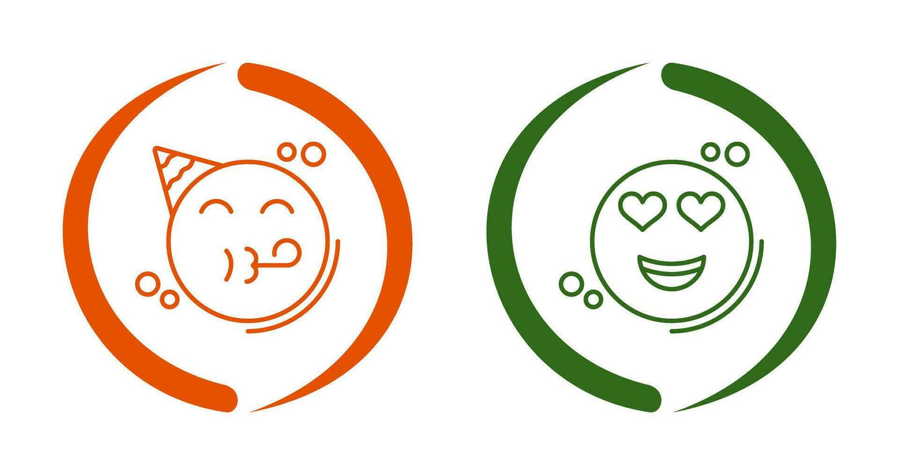 Party and Love Icon vector