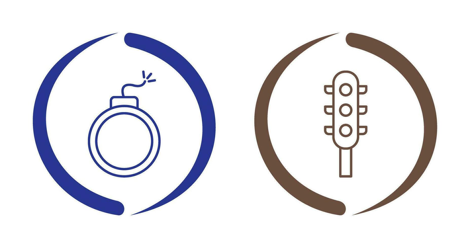 Traffic Signal and Block Icon vector