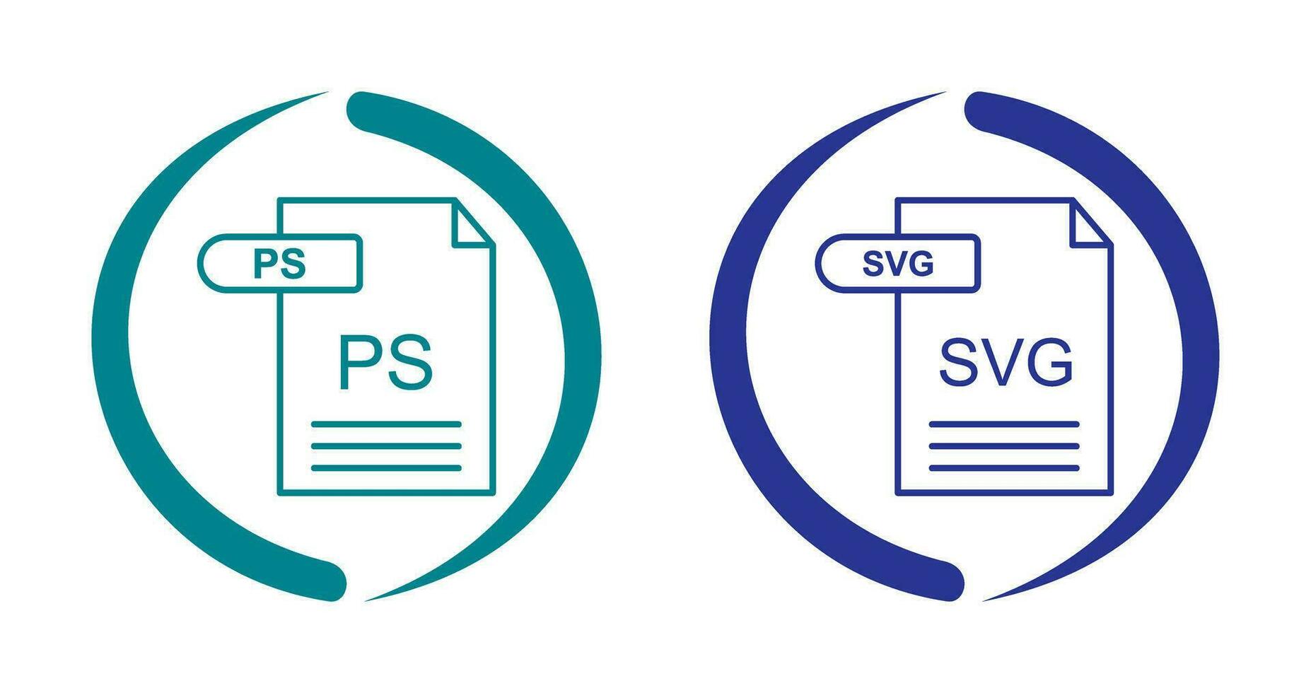 PS and SVG Icon vector