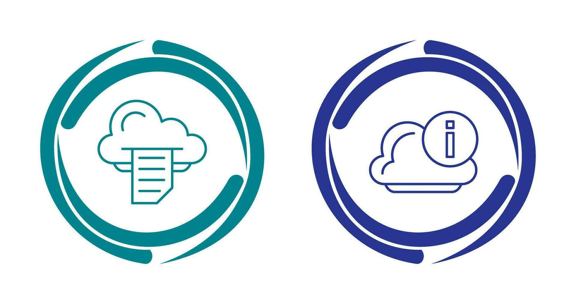 File and Information Icon vector