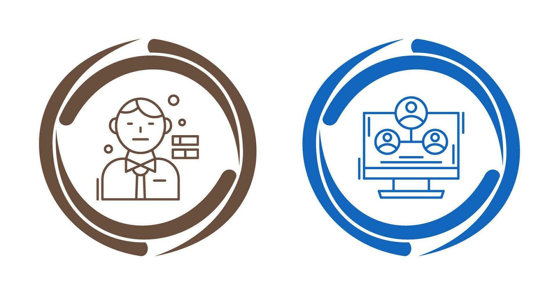 Skills and Hierarchy Structure Icon vector
