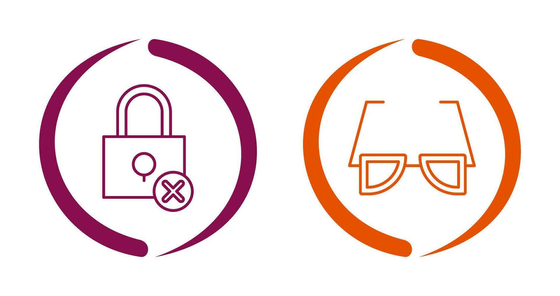 Insecure and Sunglasses Icon vector