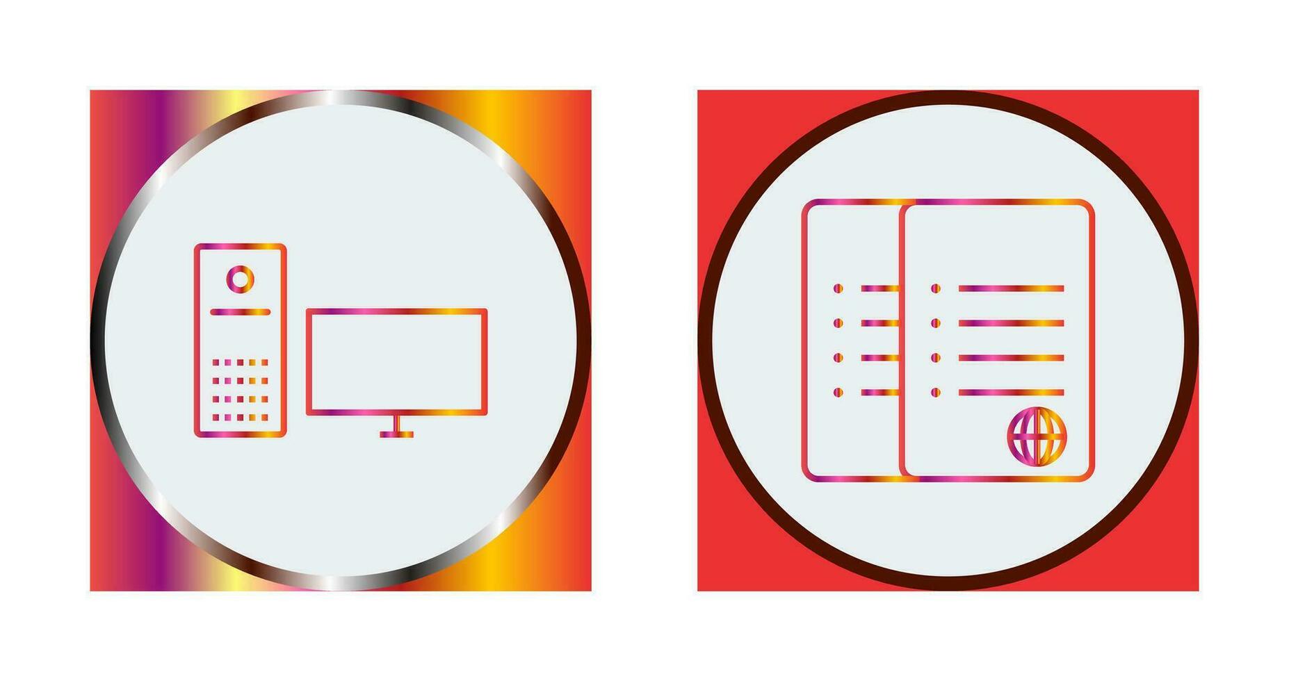computer and corrupted data  Icon vector