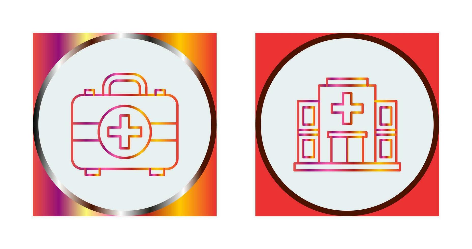First Aid Kit and Healthcare Icon vector