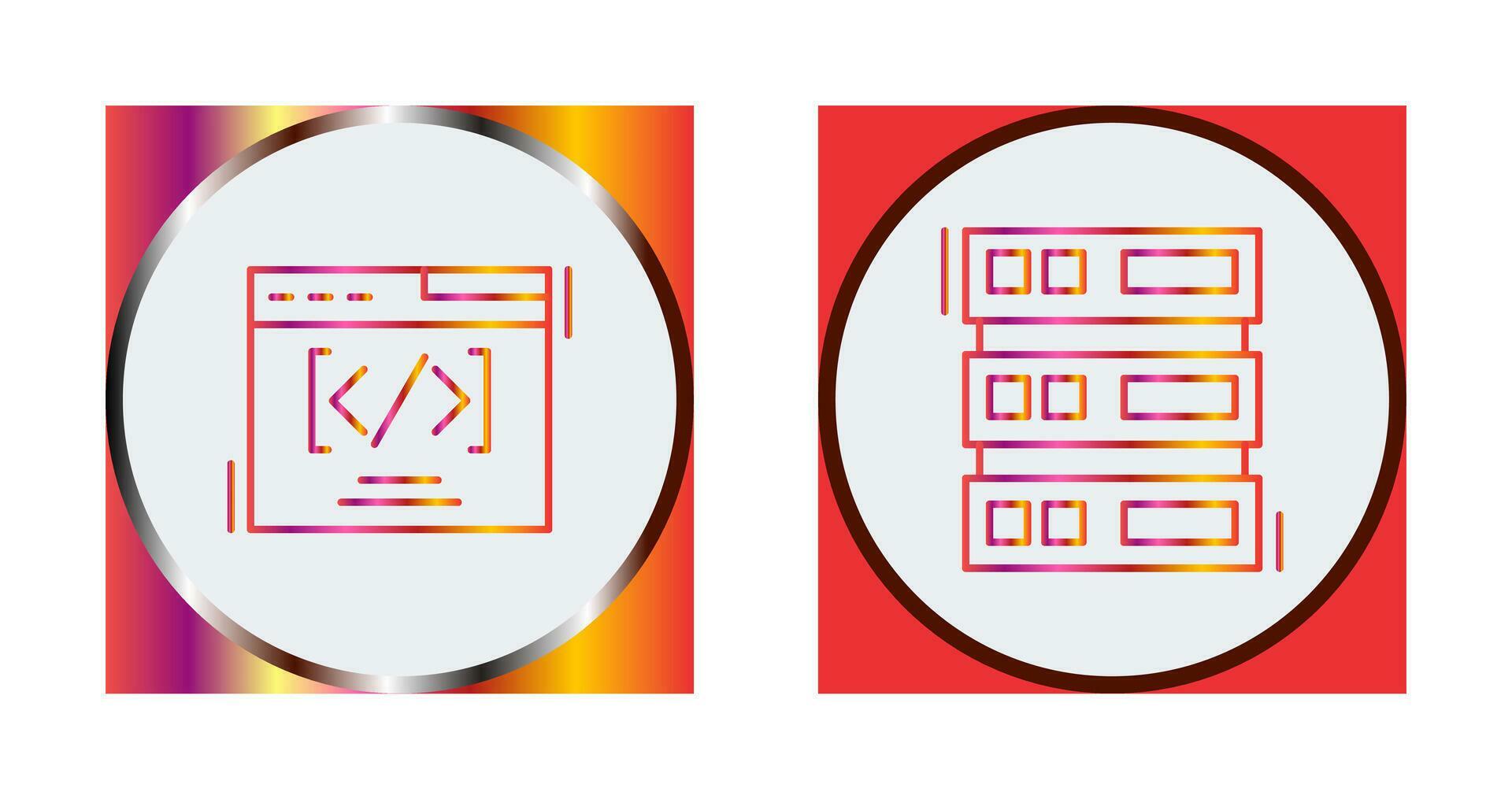 Web Coding ND Server Icon 32901710 Vector Art at Vecteezy