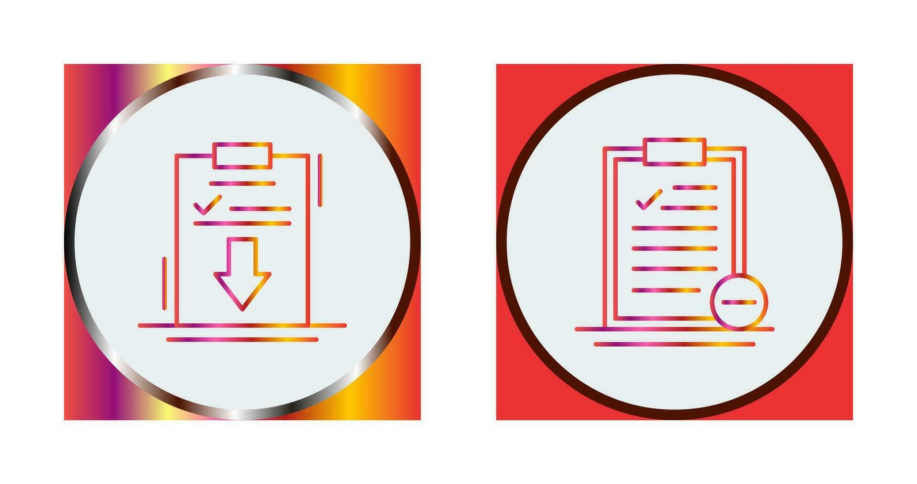 Download and Remove Icon vector
