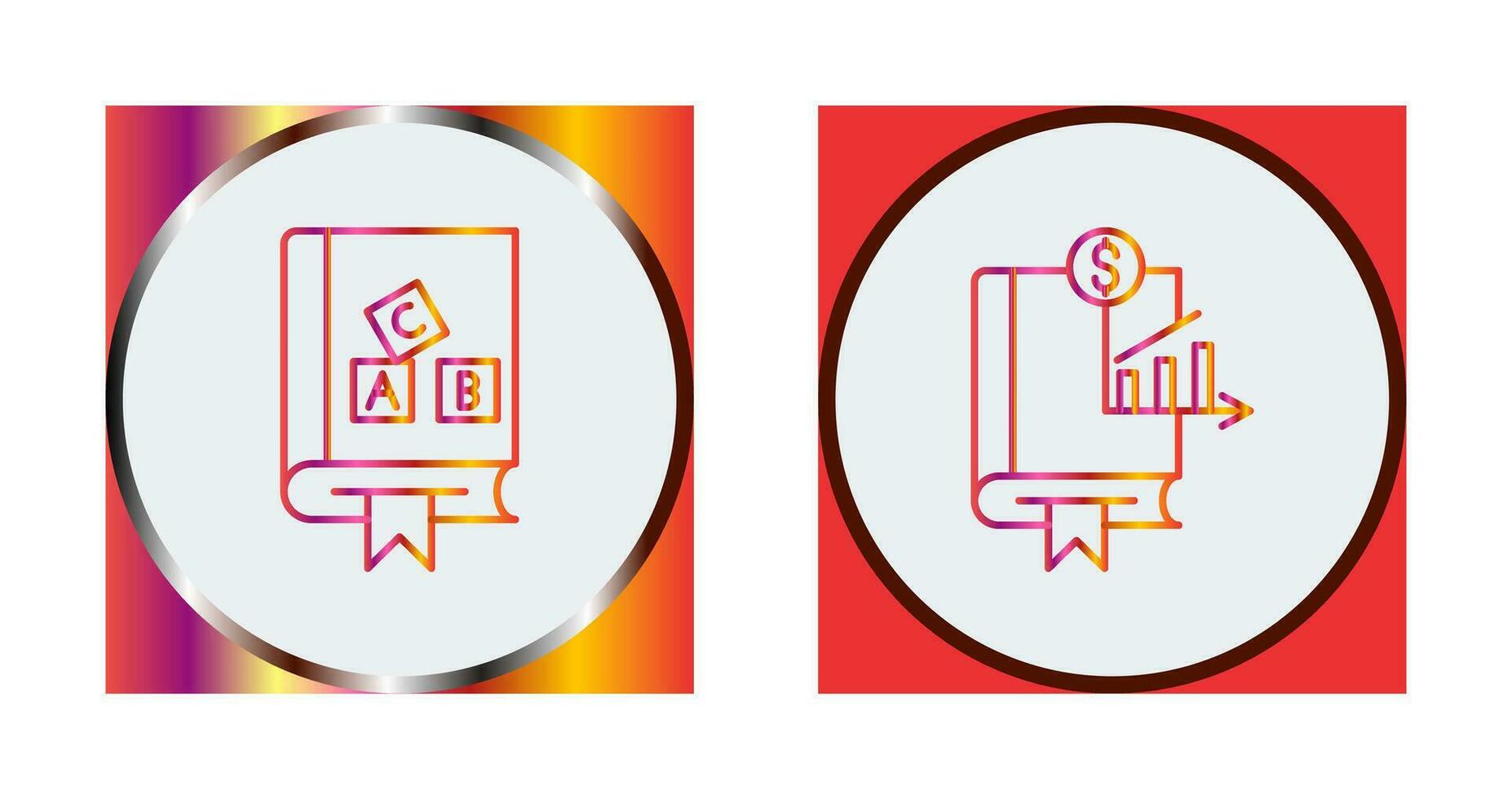 Business and Alphabet Icon vector