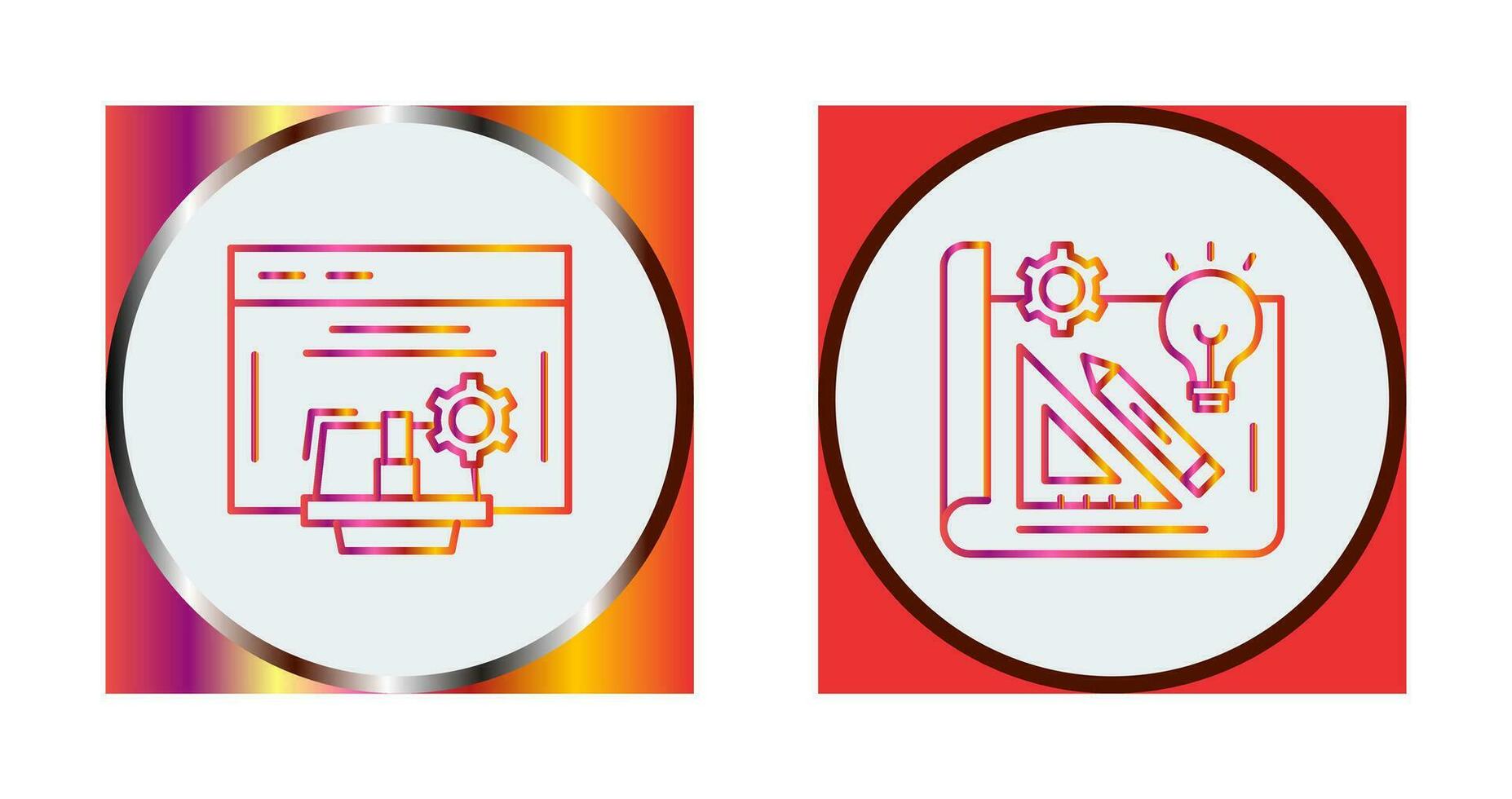 Expense and Develoment Icon vector