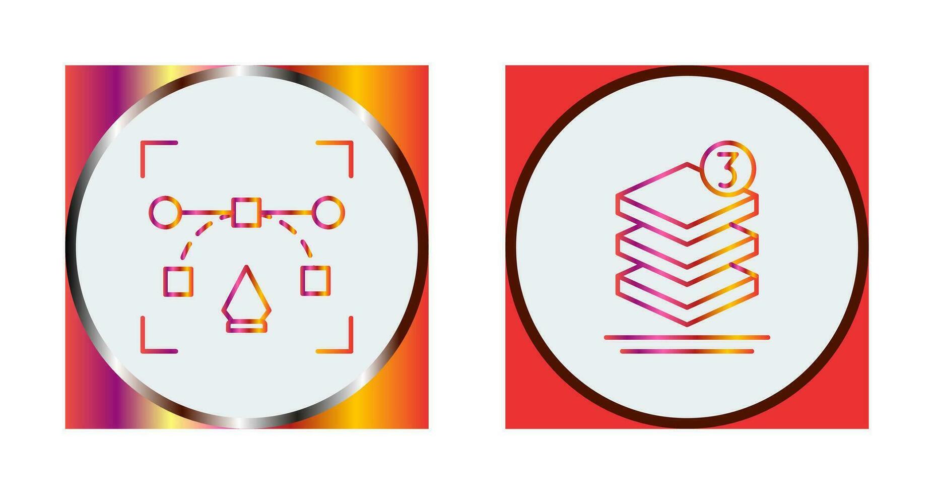 vector and layer Icon