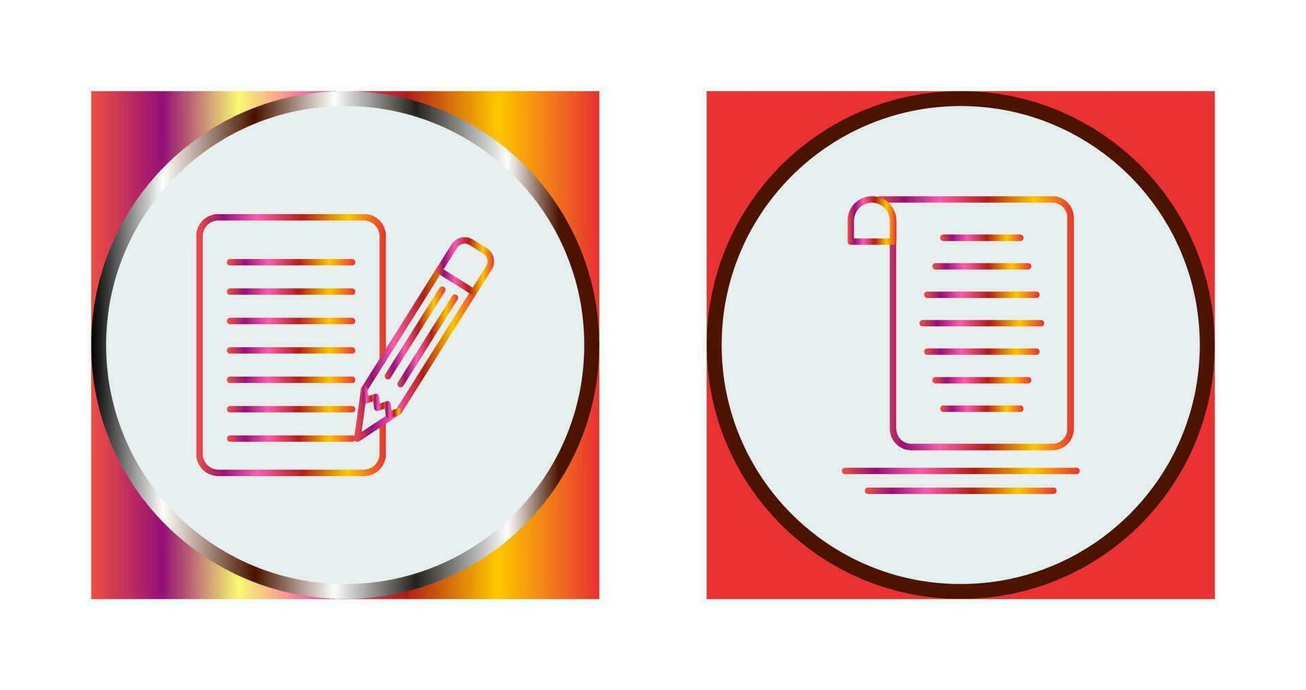 checklist and document  Icon vector