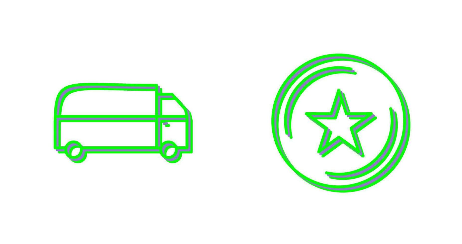 favorite and home delivery  Icon vector