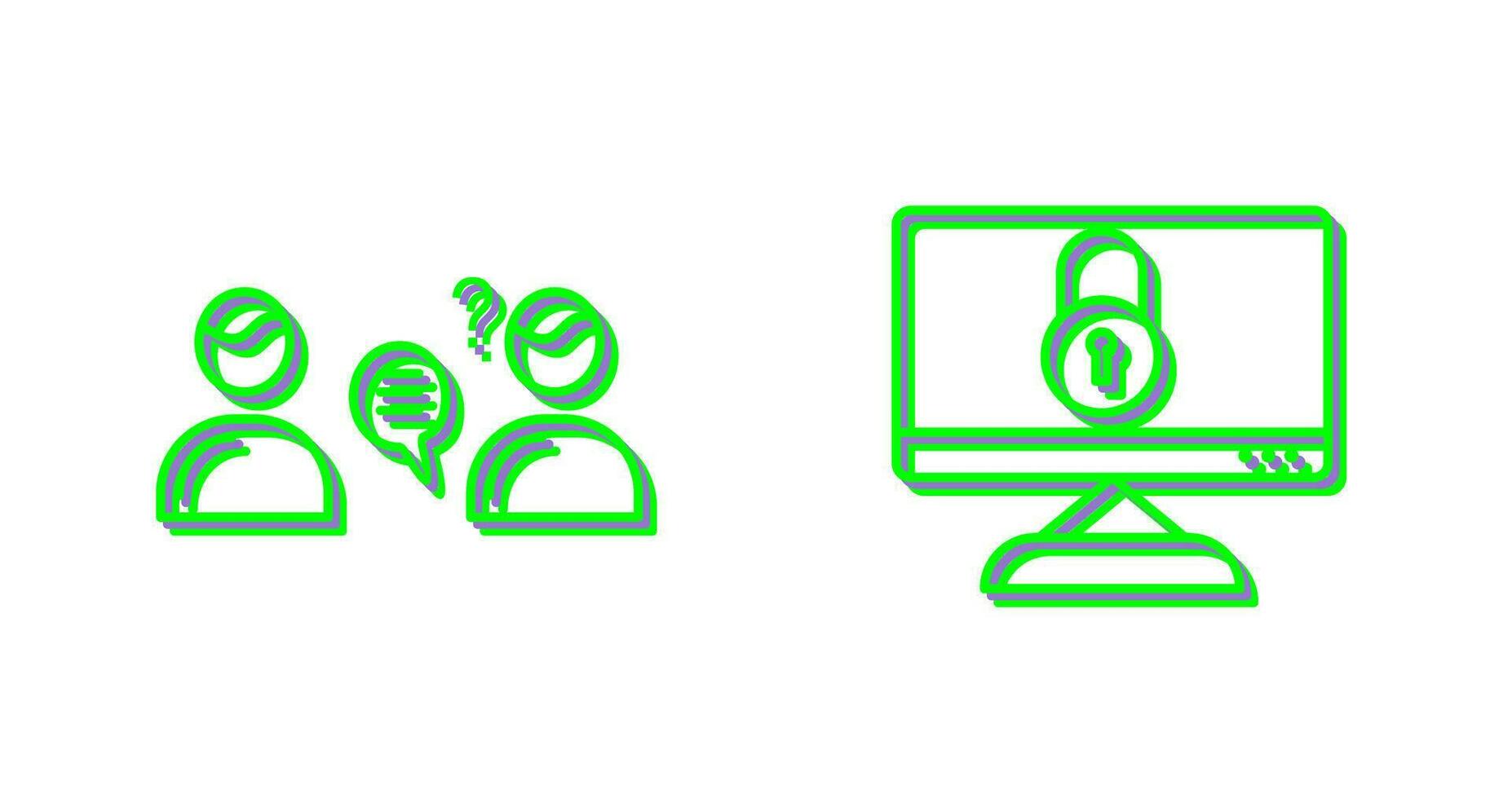 Consulting Services and Confidentiality  Icon vector