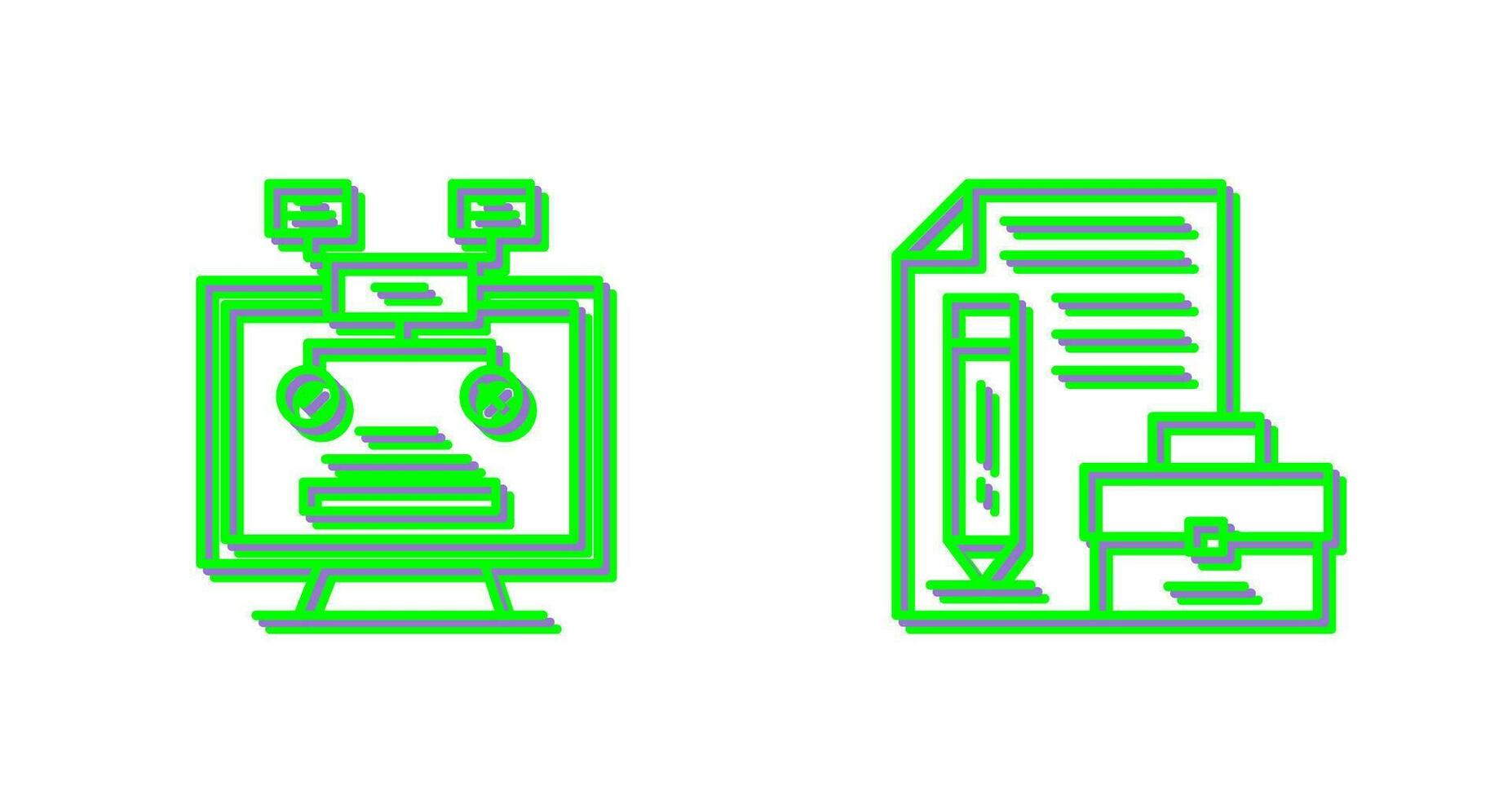 Methodology and Portfolio Icon vector