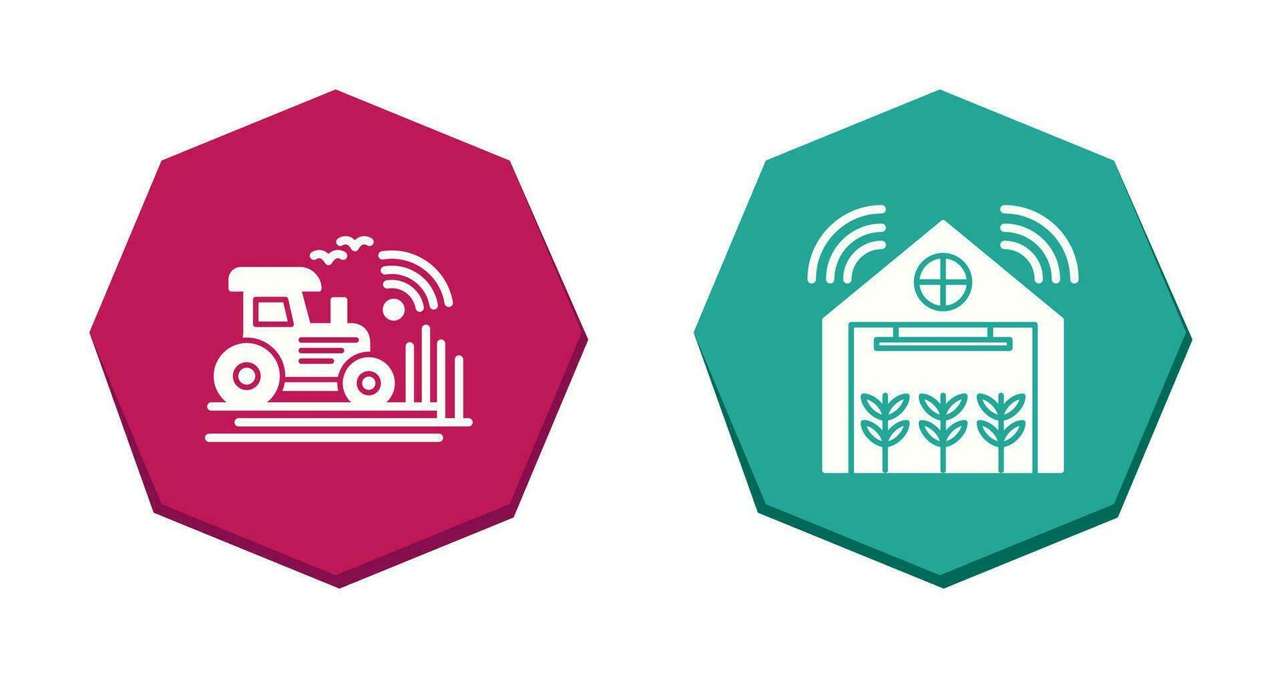 Cultivation and Warehouse Icon vector