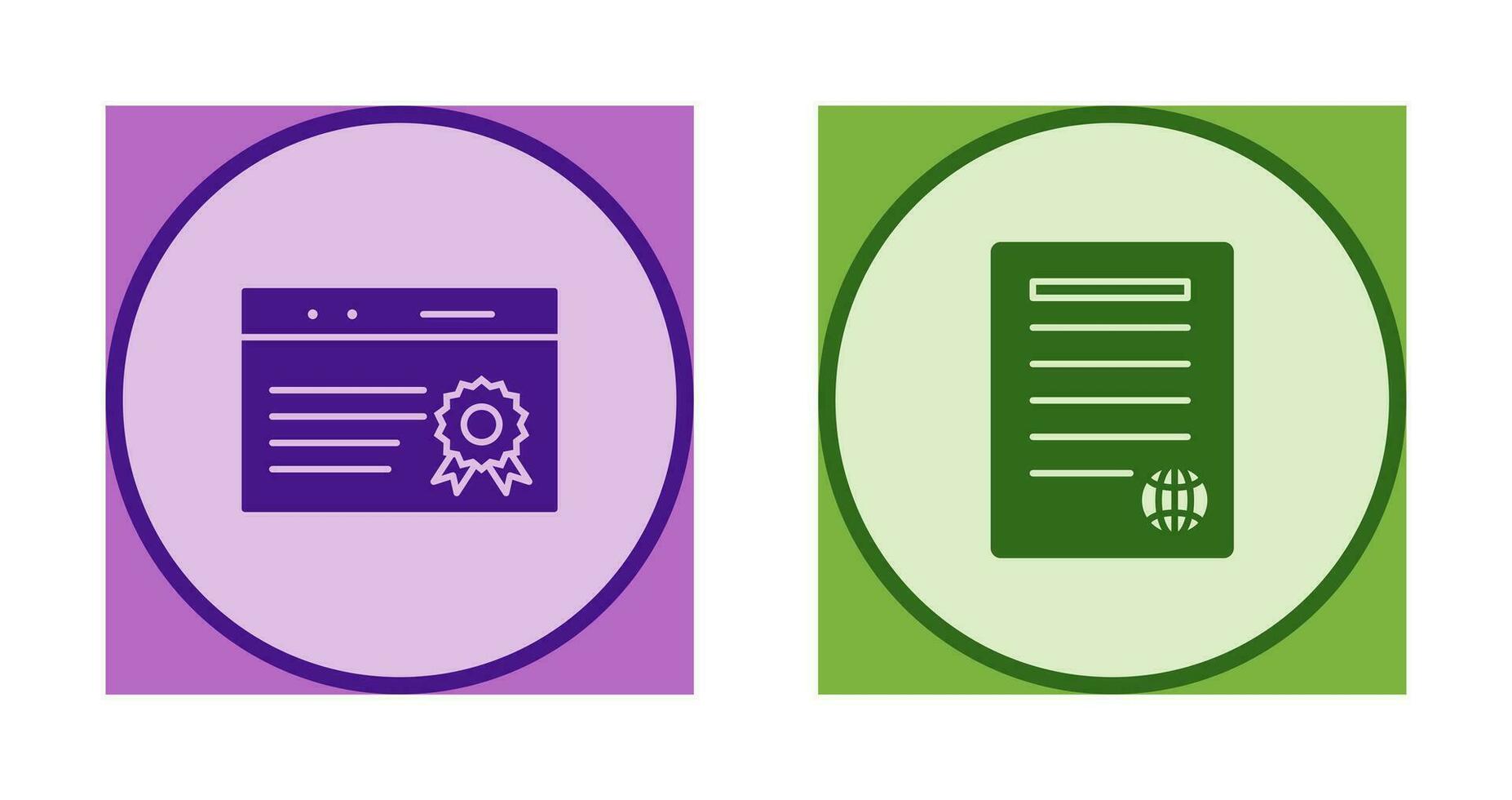 quality assurance and press release Icon vector