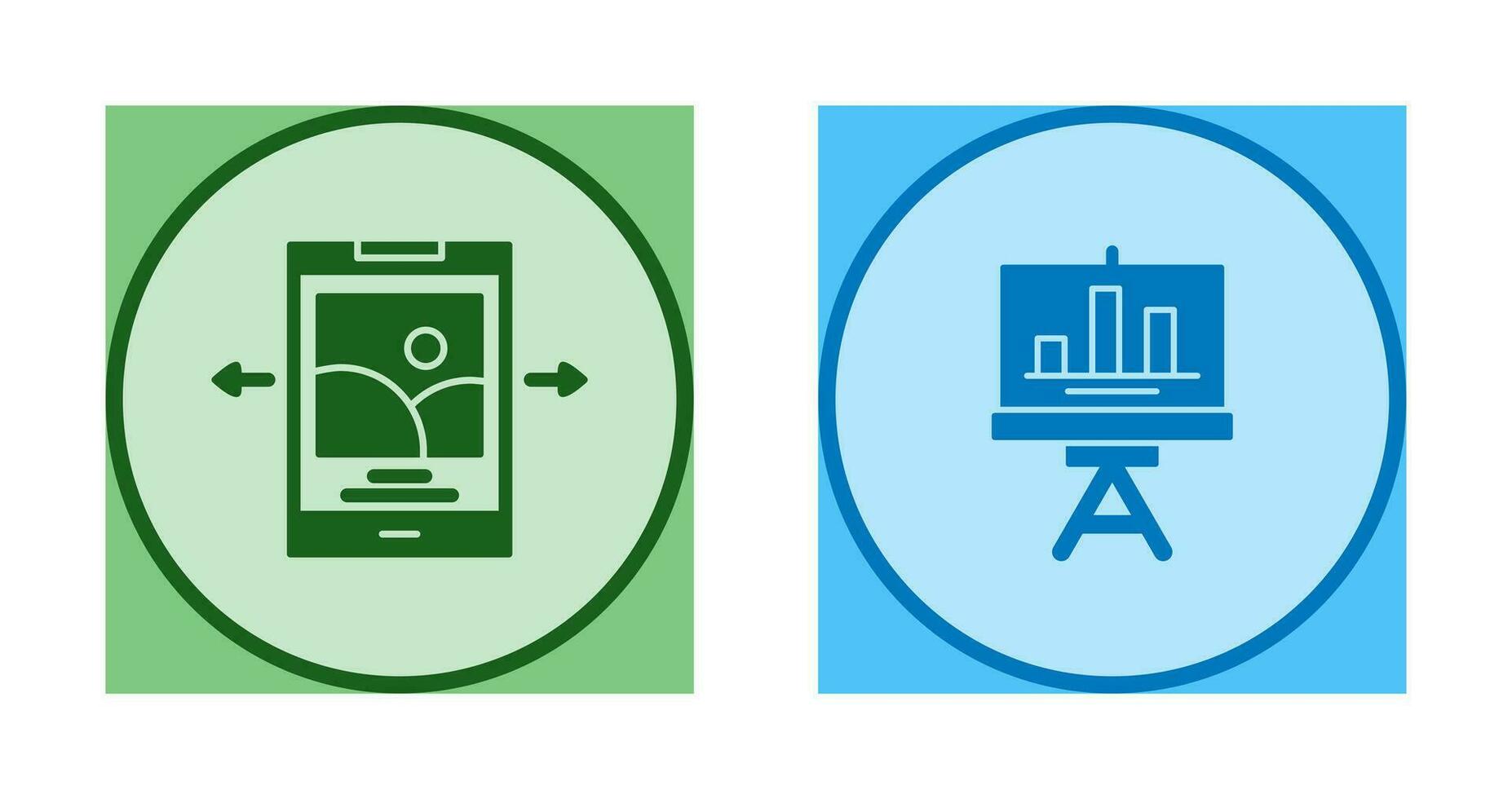 Swipe and Finance Icon vector