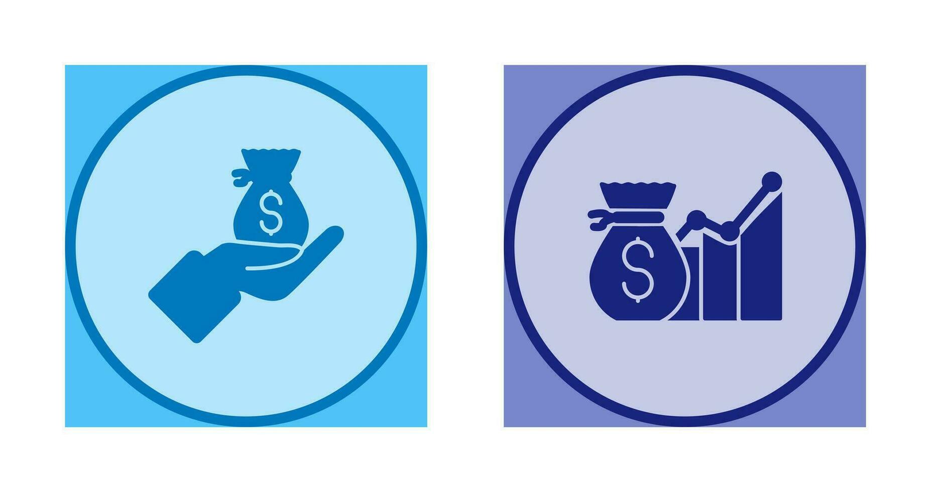 Wage and Email Icon vector